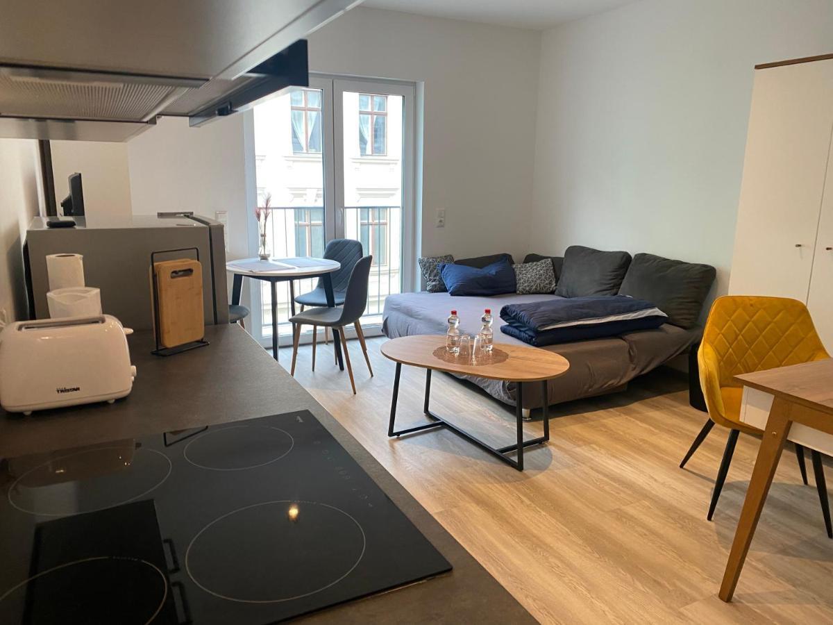 Einraumapartment-Top Lage, Modern! Leipzig Bagian luar foto